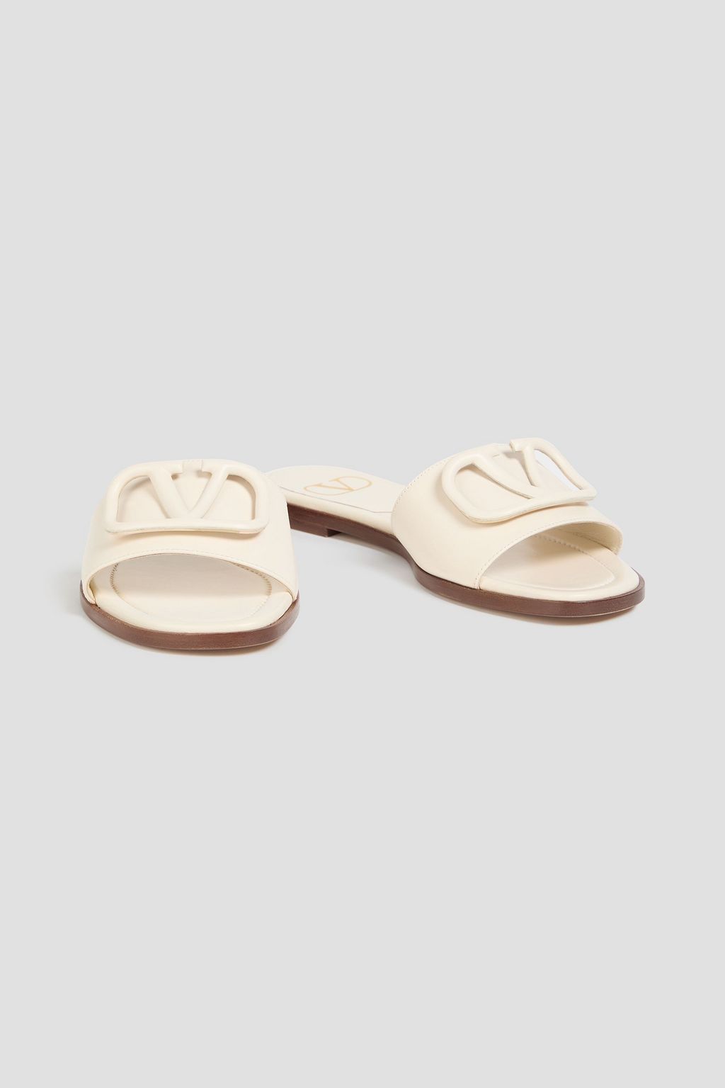 VALENTINO GARAVANI VLOGO leather slides