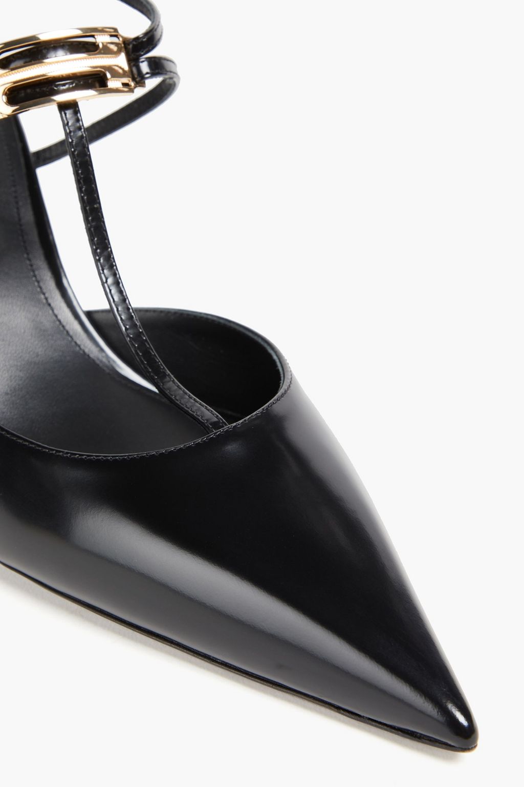 VICTORIA BECKHAM Pumps aus Leder mit Verzierung