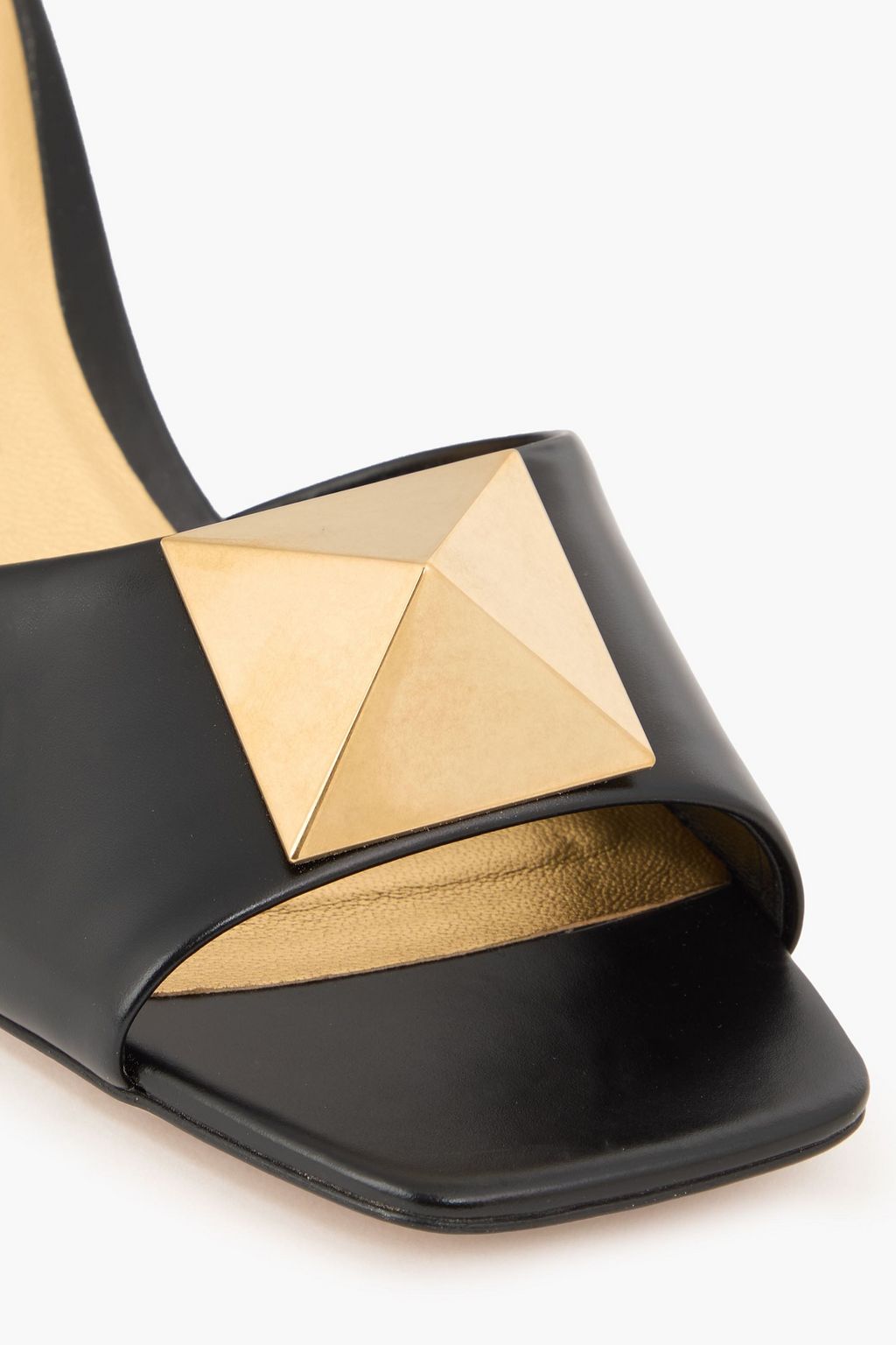 VALENTINO GARAVANI One Stud leather mules