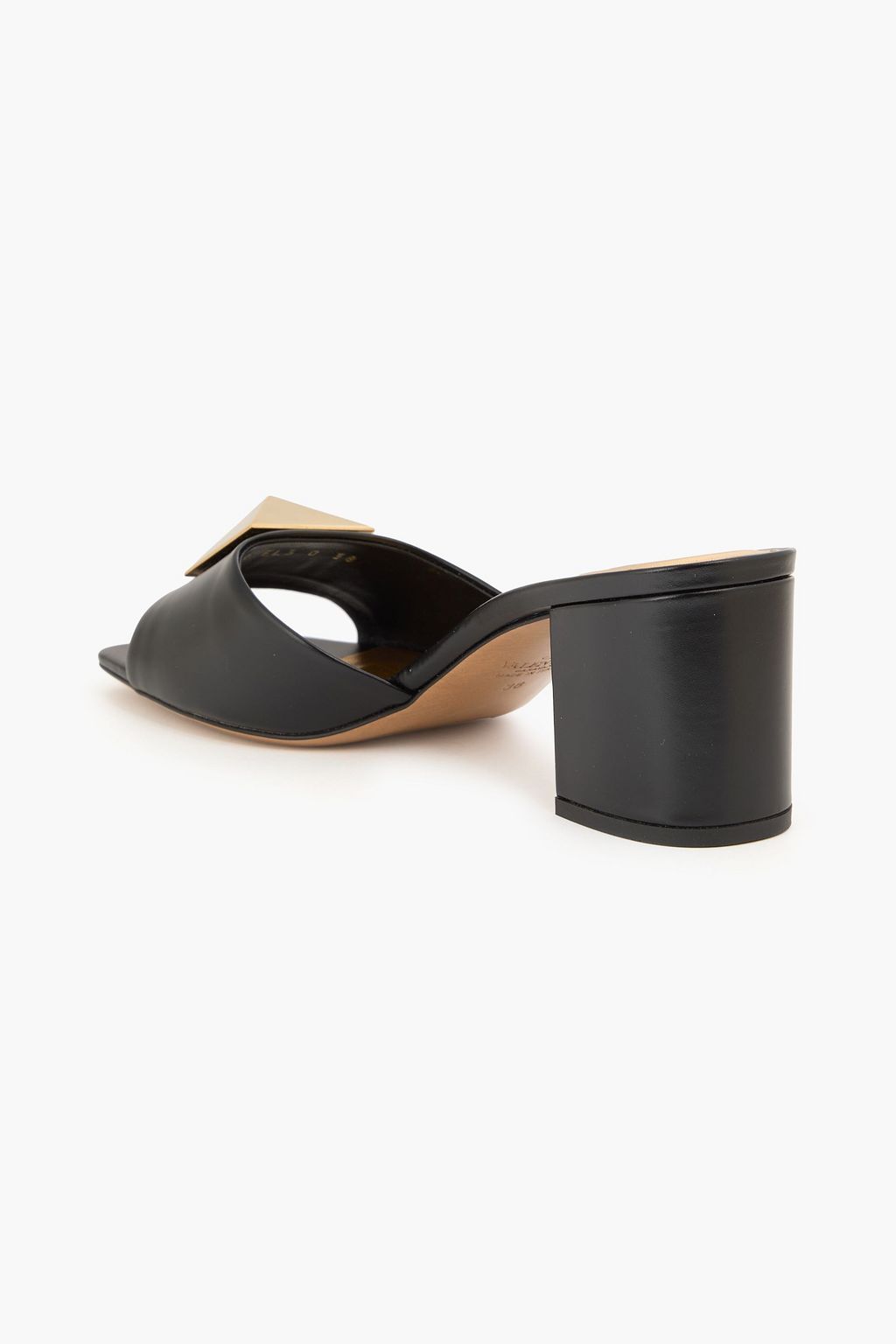 VALENTINO GARAVANI One Stud leather mules