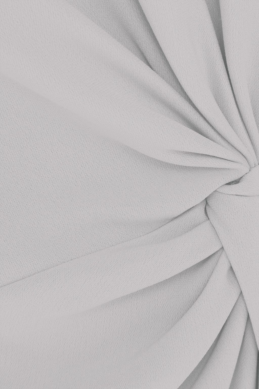 VALENTINO GARAVANI Twisted crepe midi dress