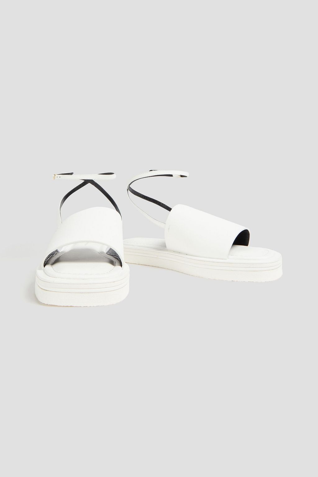 VICTORIA BECKHAM レザー スリングバックサンダル