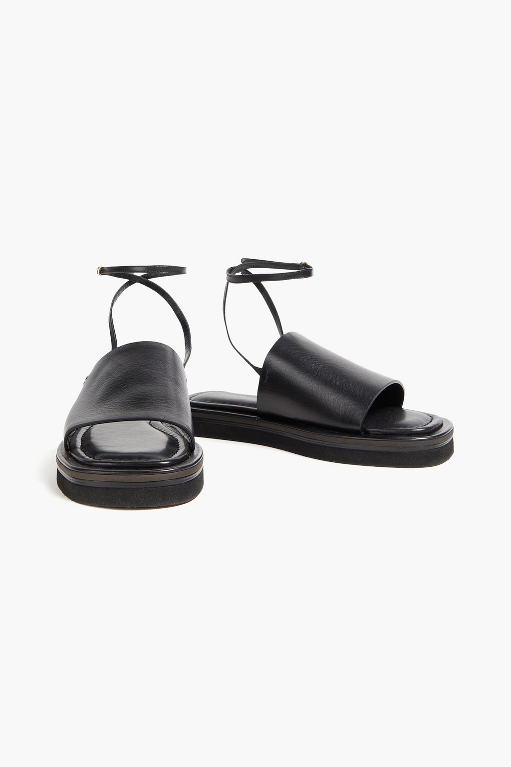 VICTORIA BECKHAM Sandalen aus Narbenleder