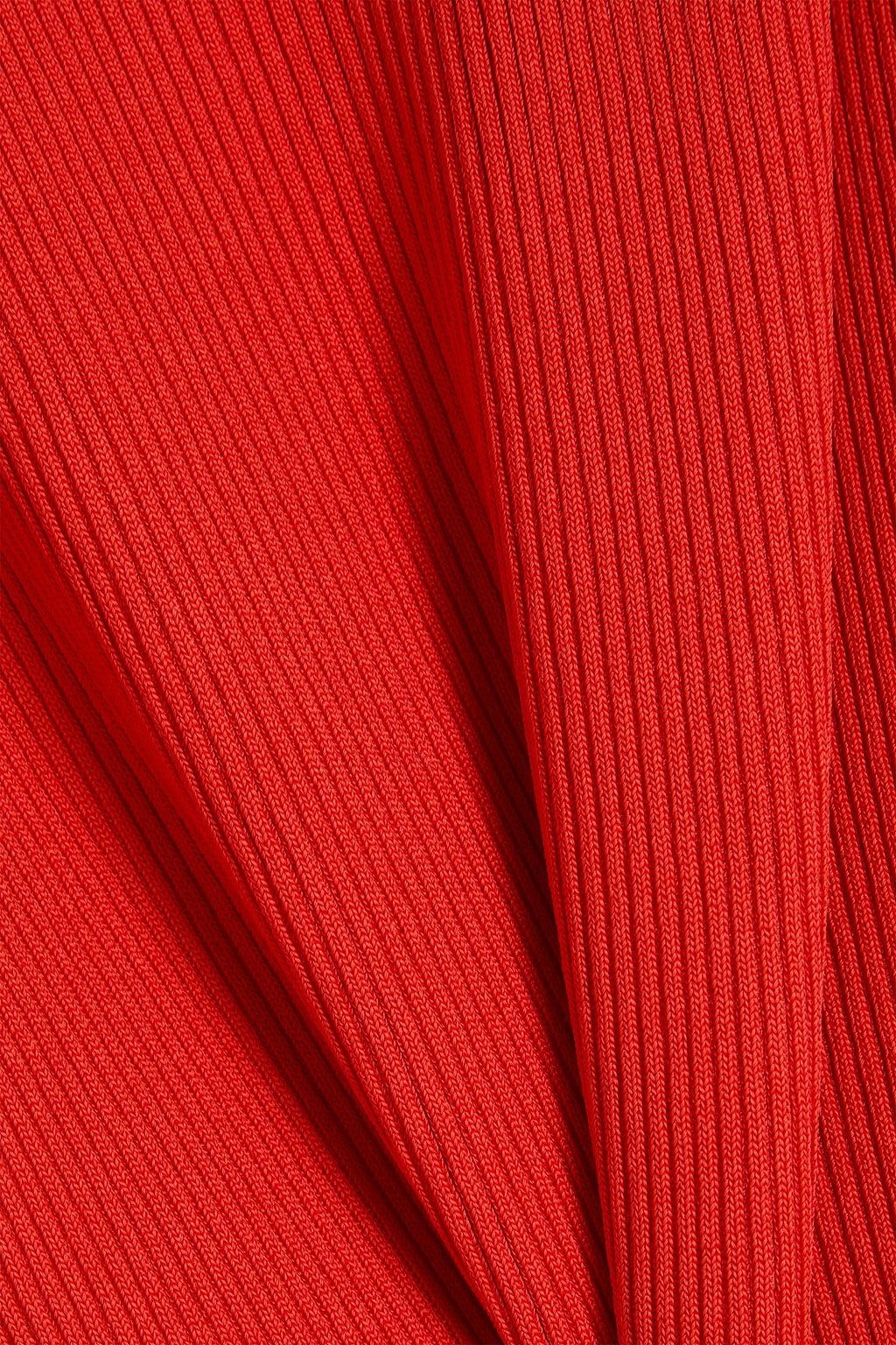 ZIMMERMANN Ribbed-knit top