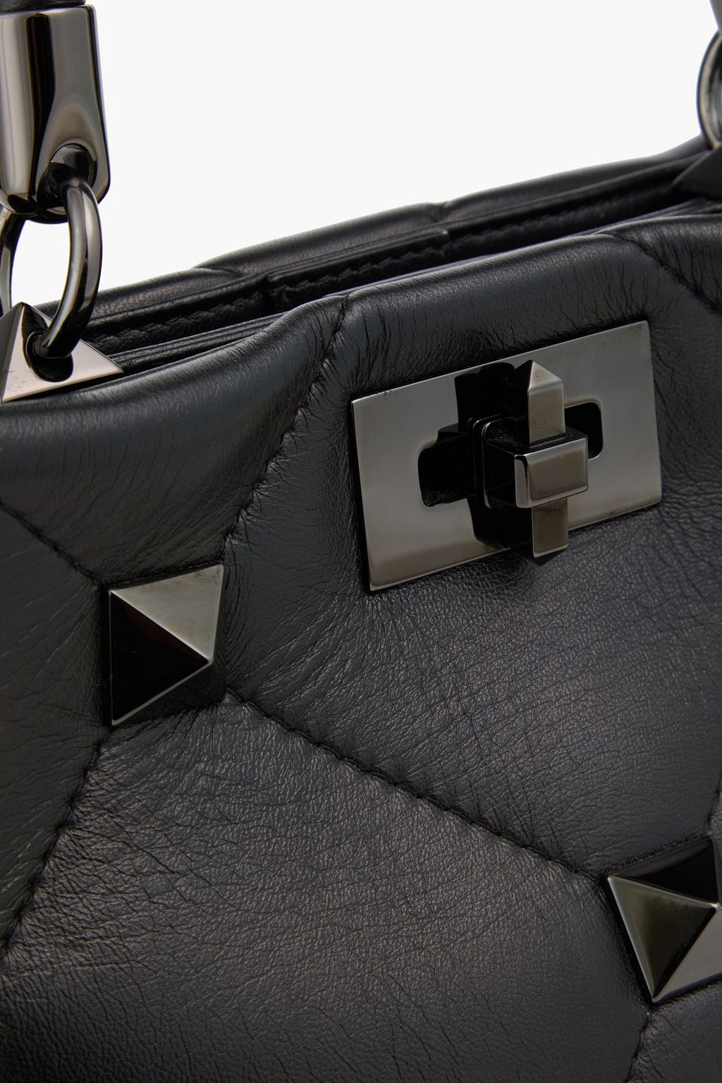 VALENTINO GARAVANI Roman Stud quilted leather tote