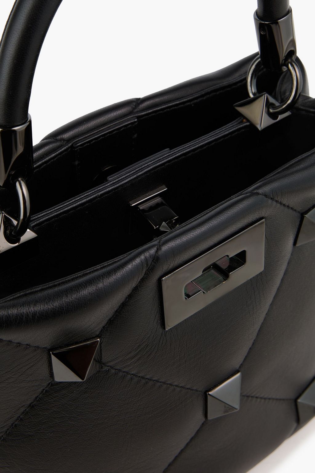 VALENTINO GARAVANI Roman Stud quilted leather tote