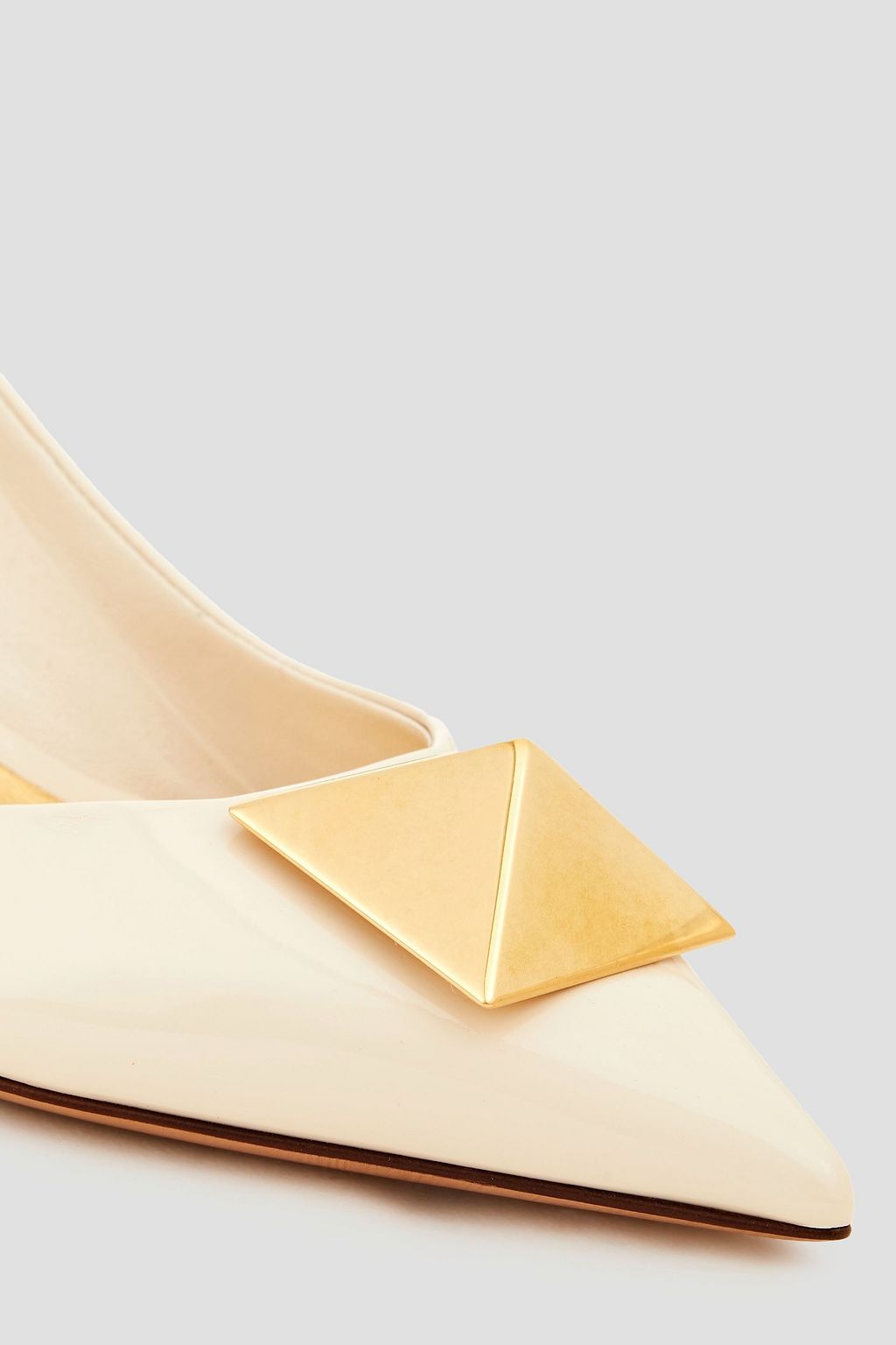 VALENTINO GARAVANI One Stud patent-leather pumps