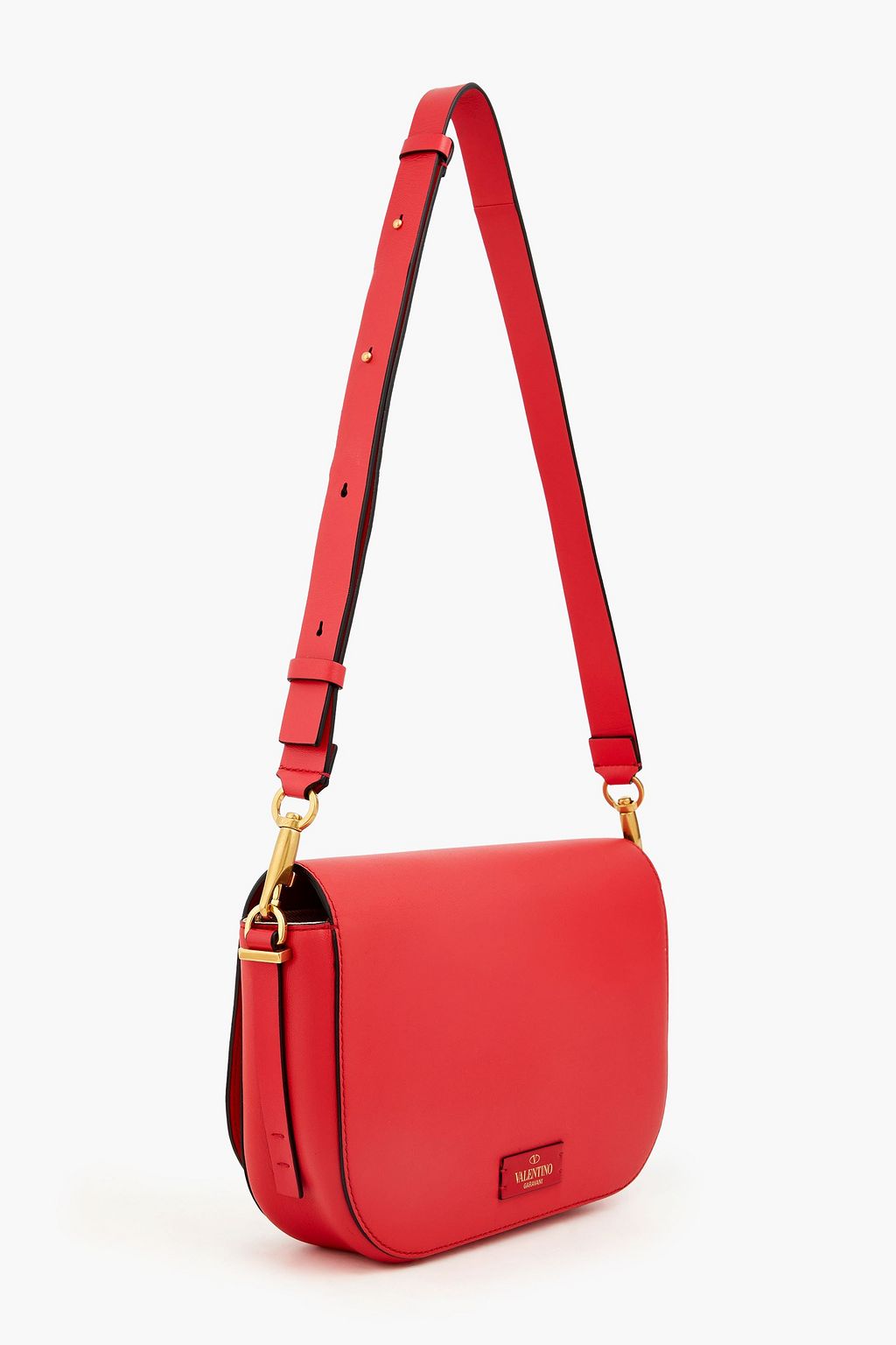 VALENTINO GARAVANI VLOGO Schultertasche aus geprägtem Leder