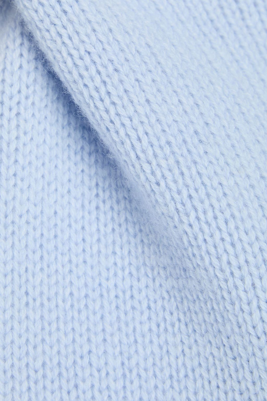 ZIMMERMANN Cropped wool and cashmere-blend hoodie