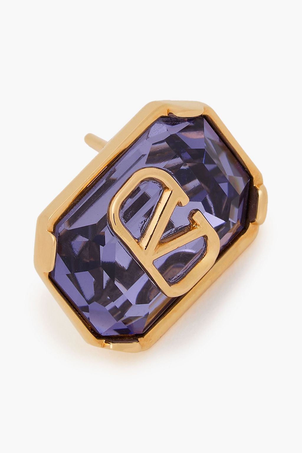 VALENTINO GARAVANI Gold-tone crystal earrings