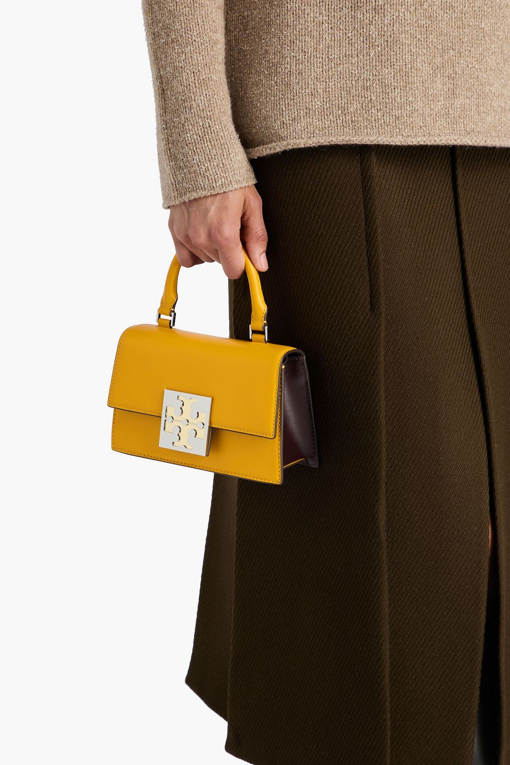 TORY BURCH حقيبة توت "بون بون" من الجلد