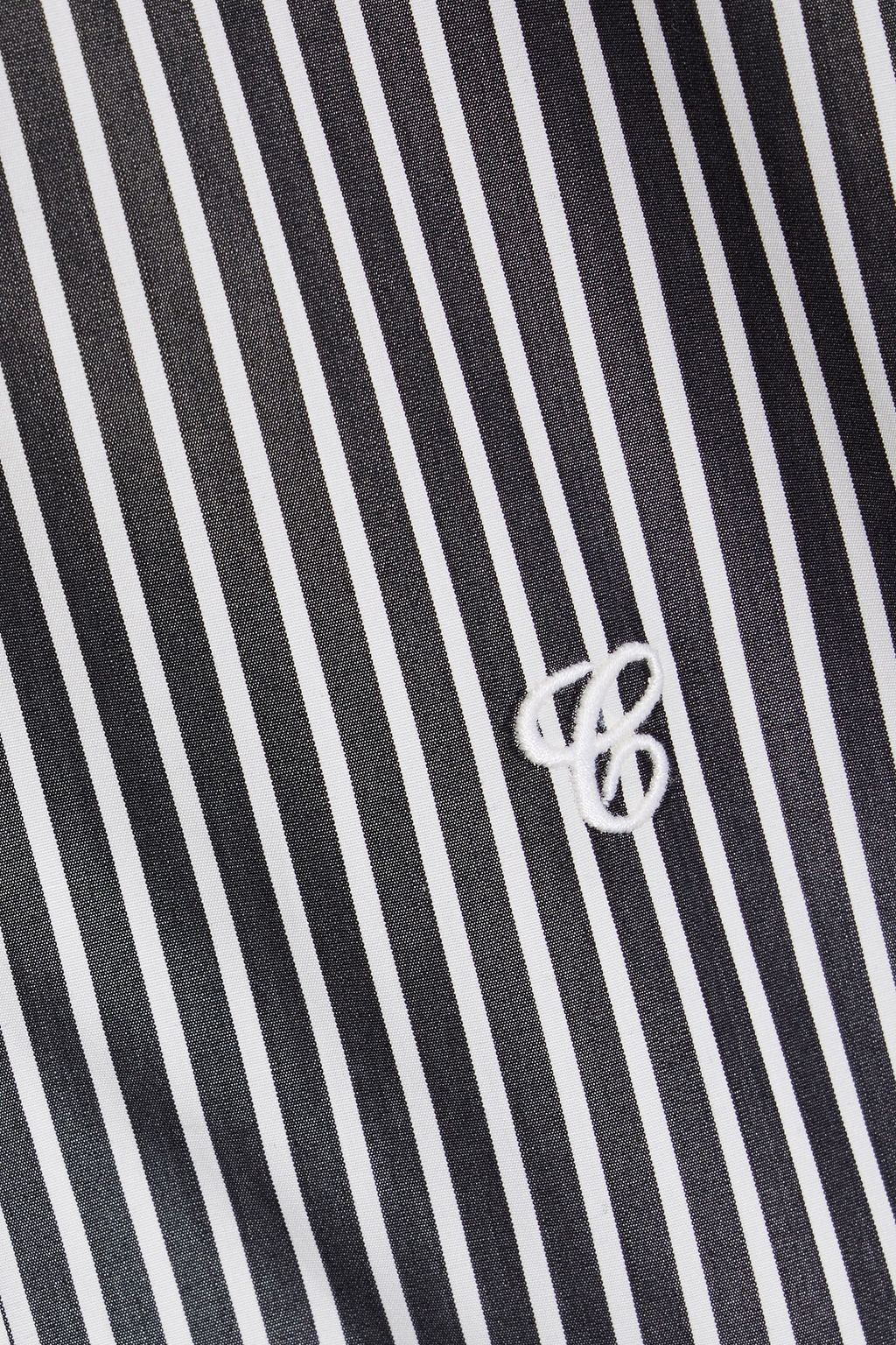 MAISON MARGIELA Striped cotton-poplin shirt