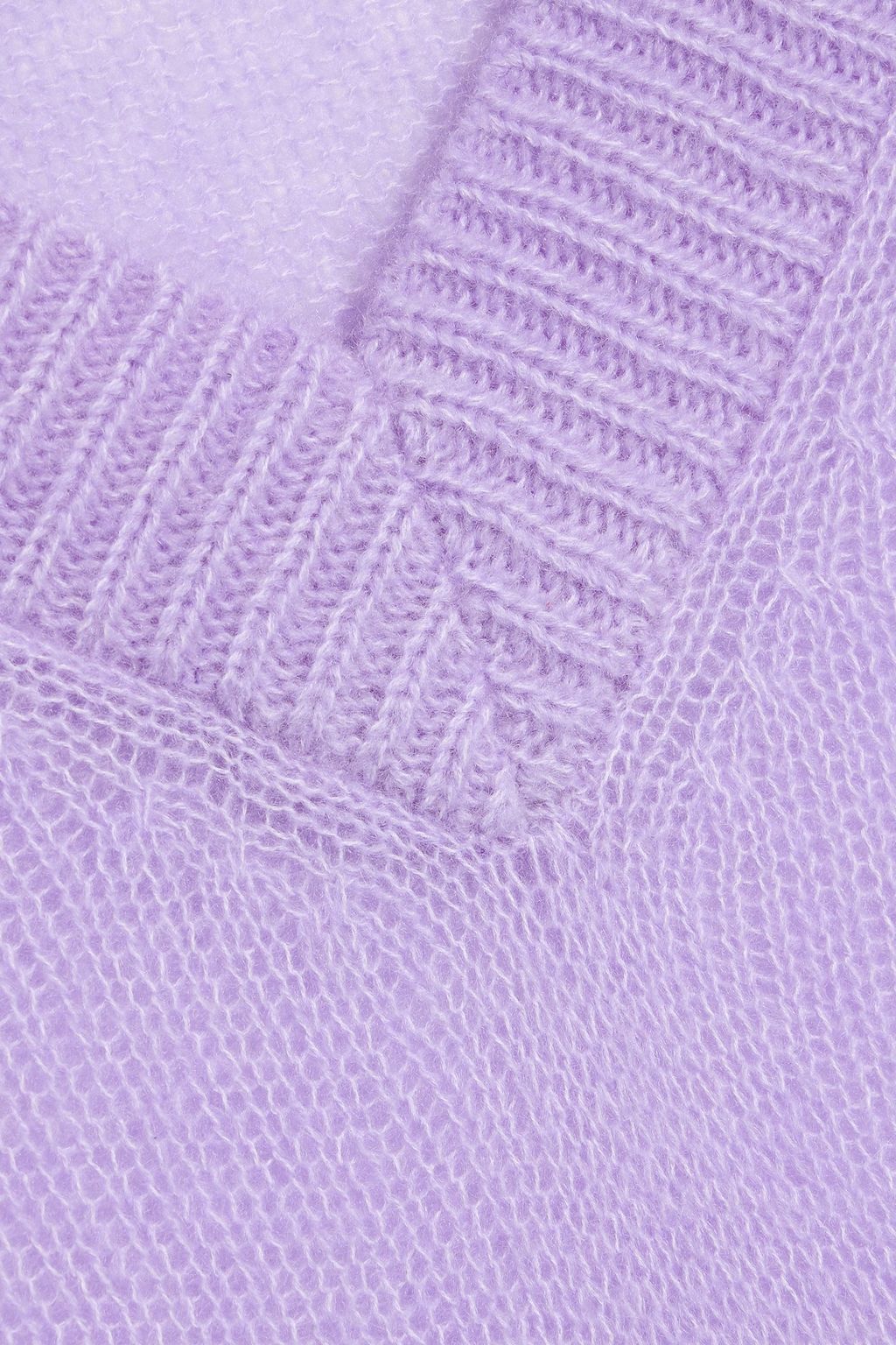 THE ELDER STATESMAN Nimbus cashmere and cotton-blend sweater