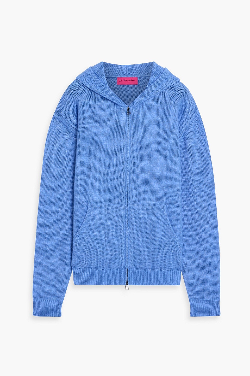 Nimbus cashmere and cotton-blend zip-up hoodie