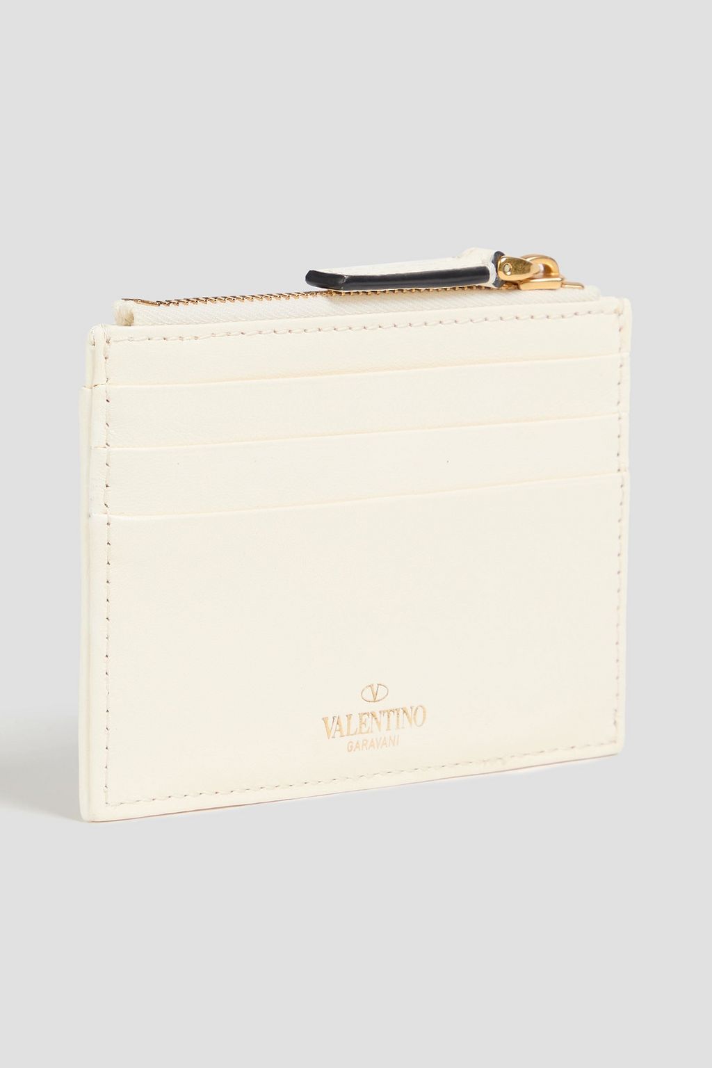 VALENTINO GARAVANI One Stud quilted leather cardholder