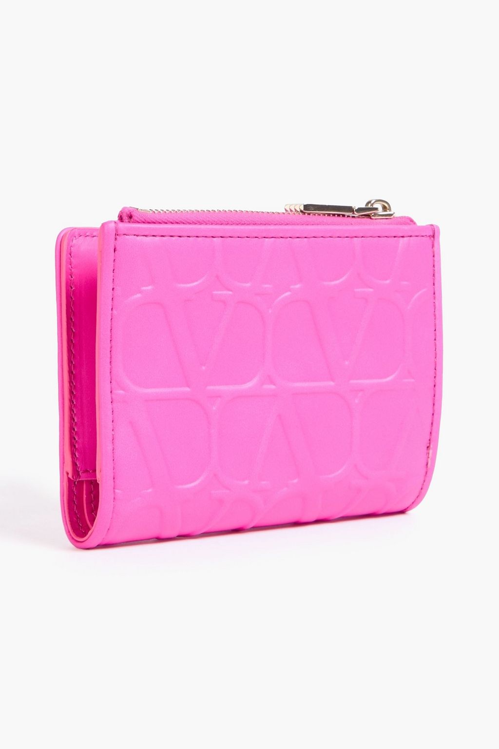 VALENTINO GARAVANI VLOGO embossed leather wallet