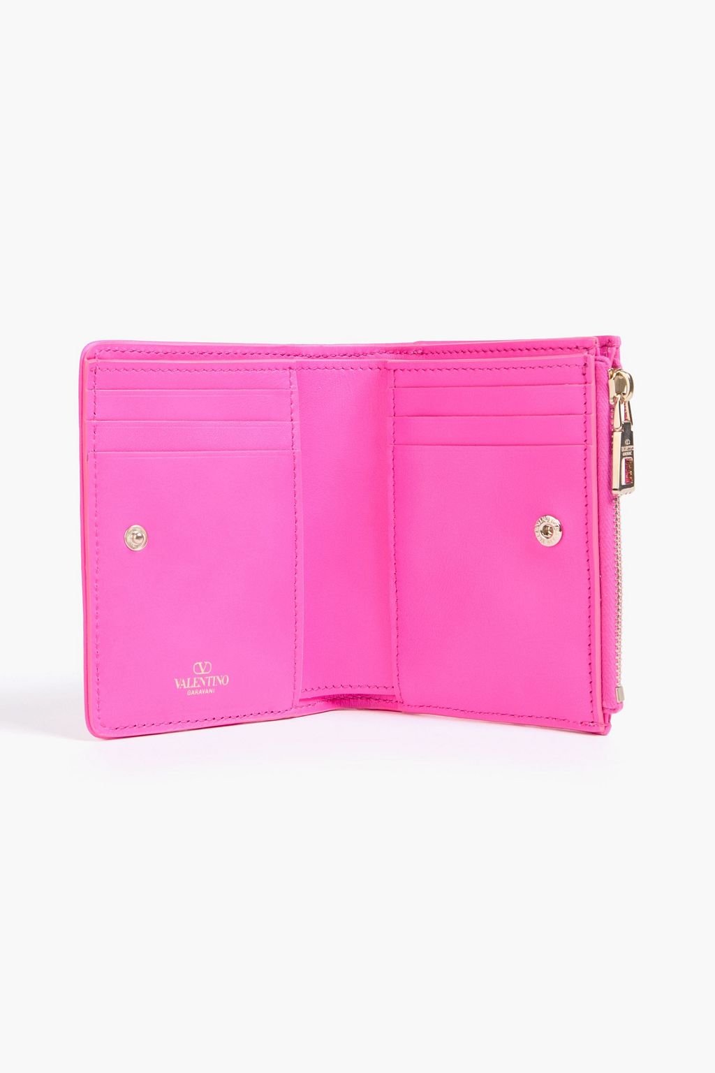 VALENTINO GARAVANI VLOGO embossed leather wallet