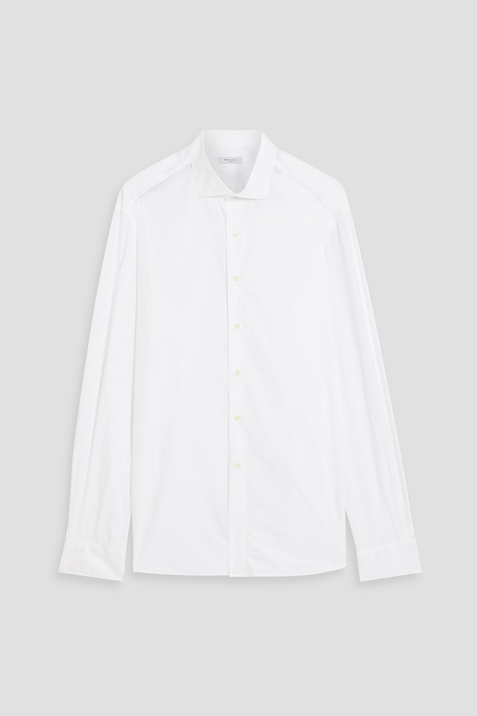 Boglioli Cotton-poplin Shirt In White