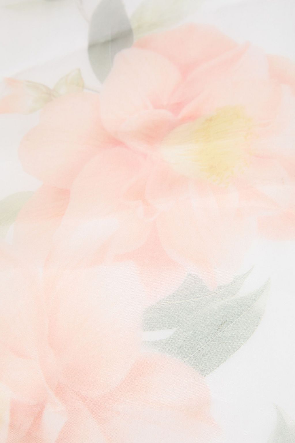 ZIMMERMANN Schal aus Seidenorganza mit floralem Print