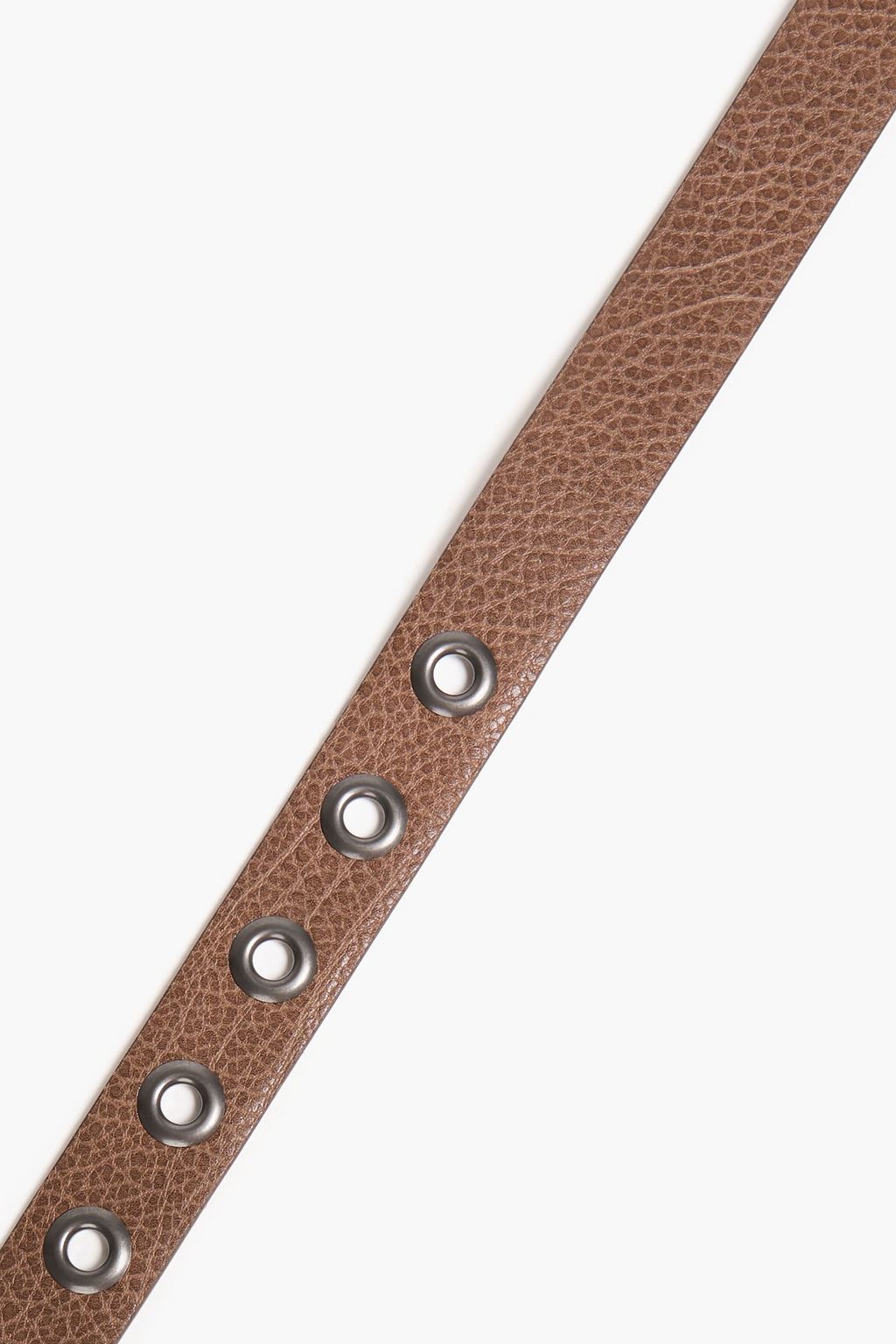 BRUNELLO CUCINELLI Pebbled-leather belt