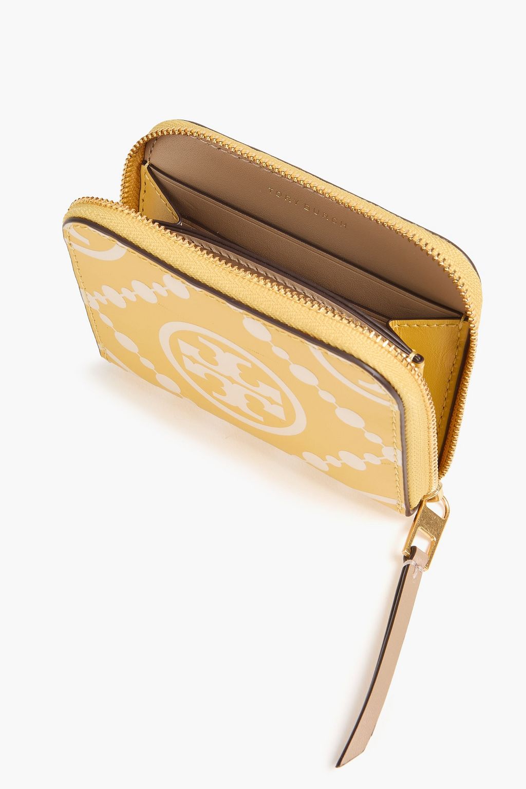 TORY BURCH レザー コインケース エンボス加工
