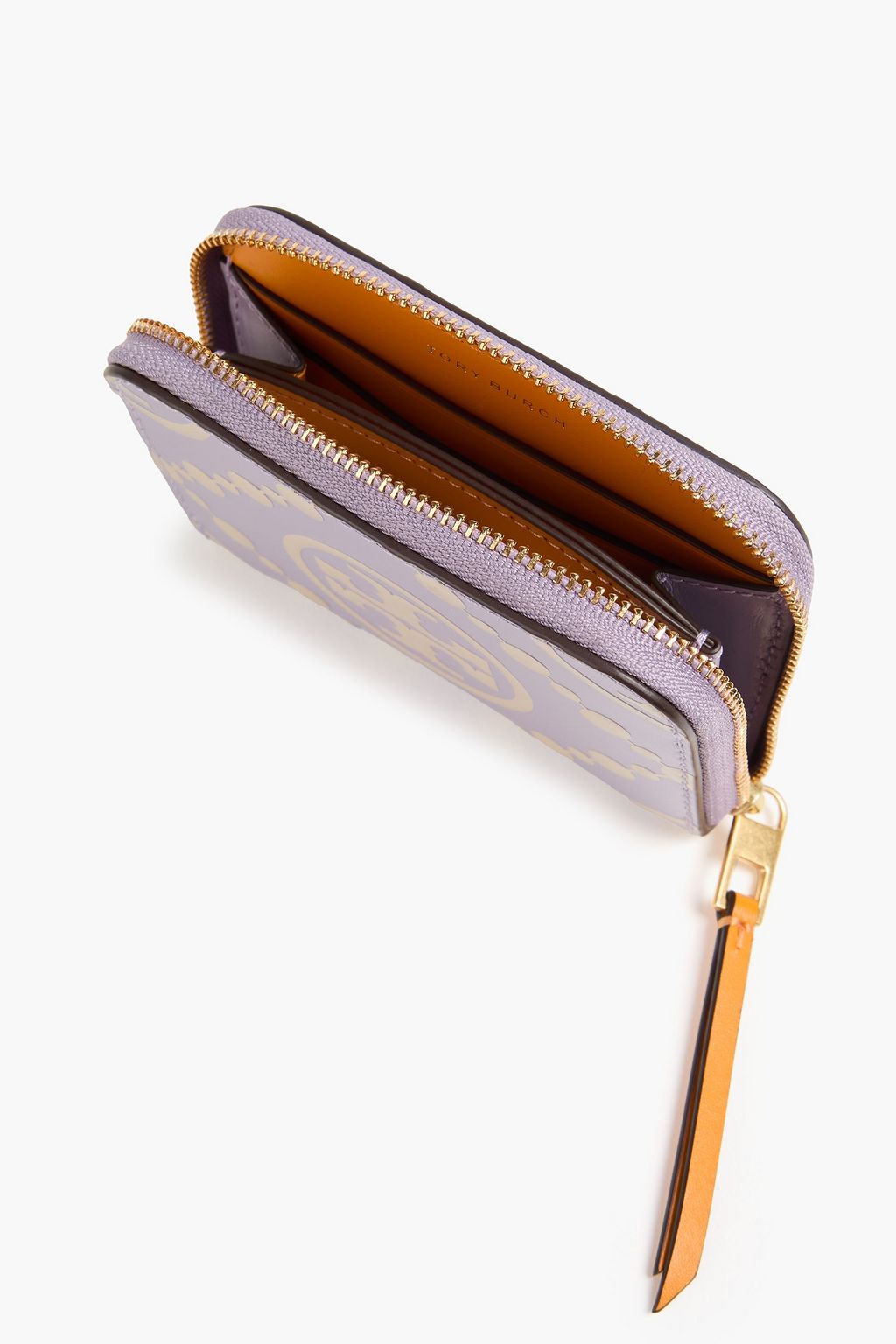 TORY BURCH レザー コインケース エンボス加工
