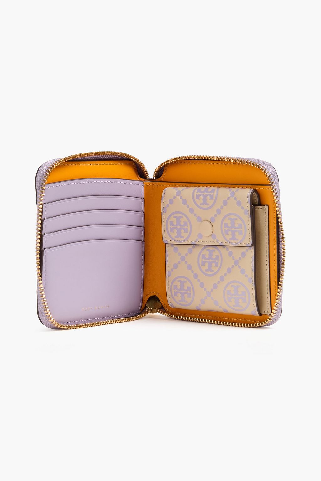 TORY BURCH レザー ウォレット エンボス加工