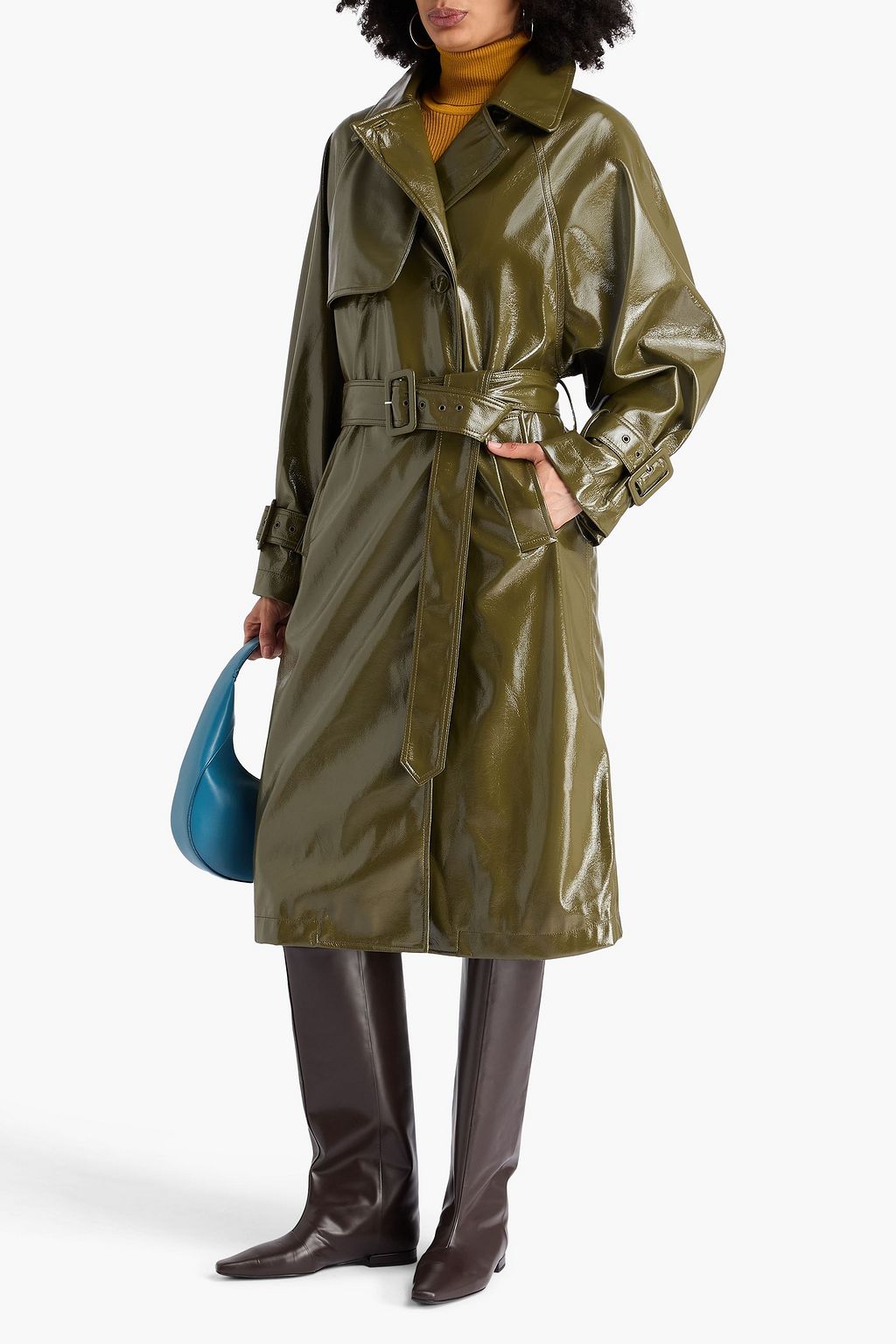 JAKKE معطف "وينونا" واقٍ من المطر لامع