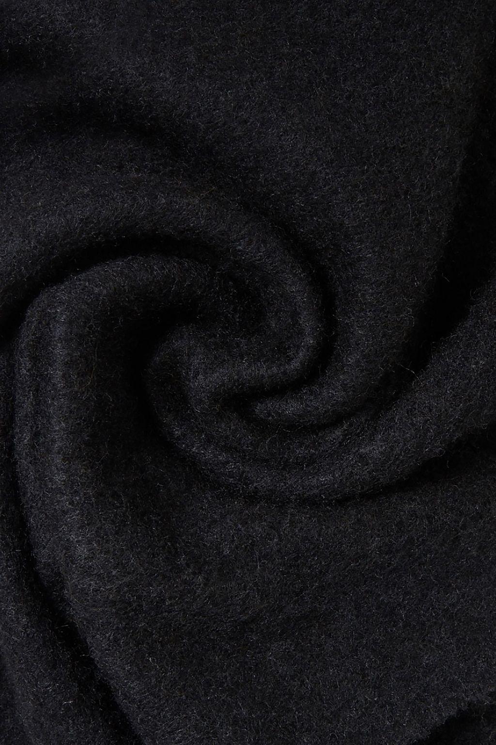 VINCE. Fringed brushed-felt scarf