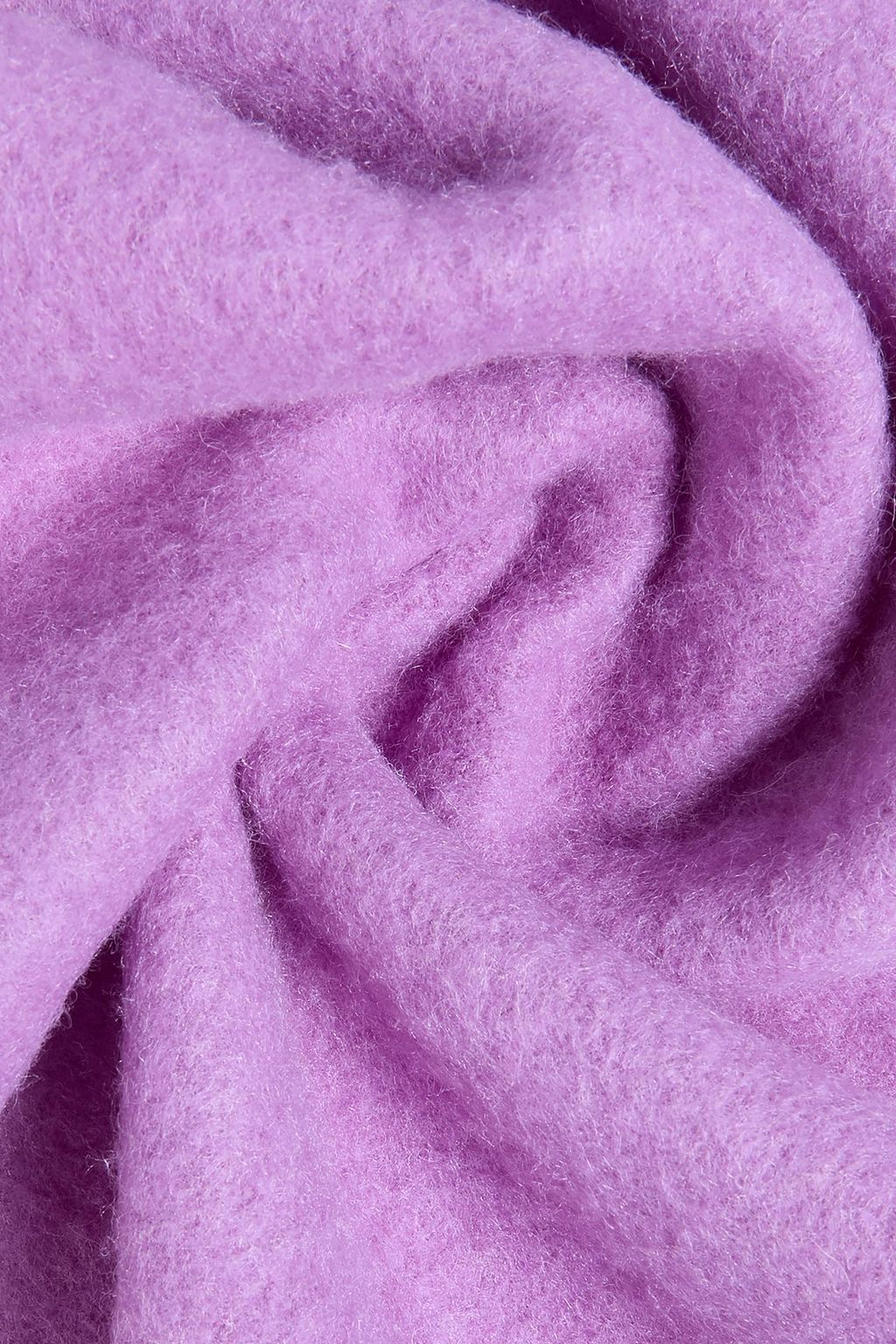 VINCE. Fringed brushed-felt scarf