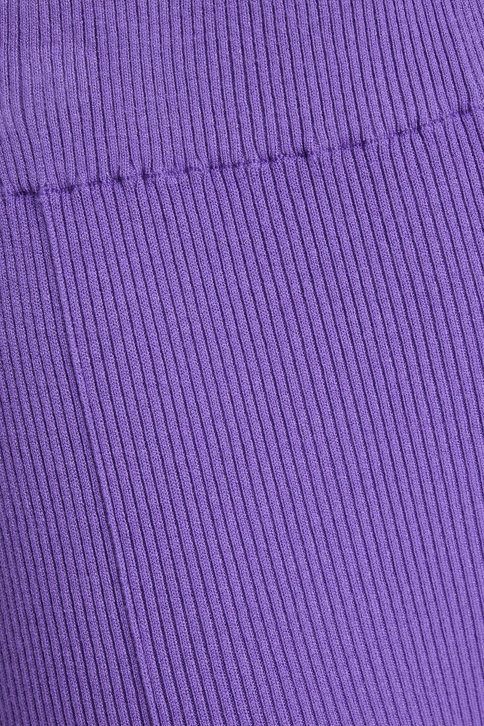 REMAIN BIRGER CHRISTENSEN RIBBED-KNIT FLARED PANTS