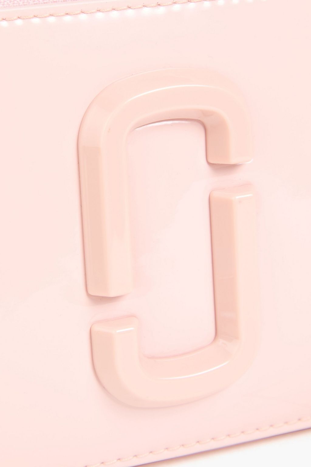 MARC JACOBS Snapshot patent-leather shoulder bag