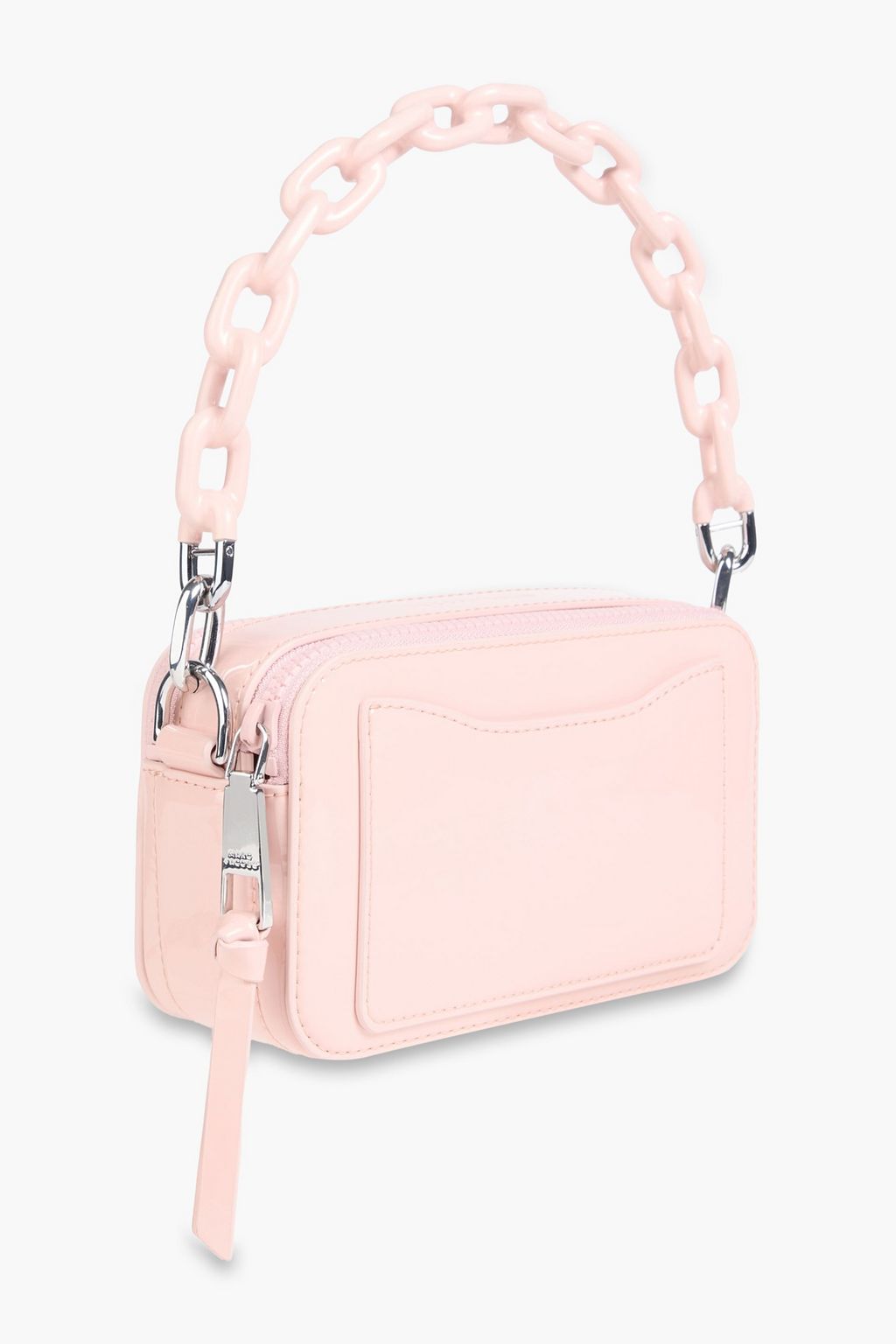 MARC JACOBS Snapshot patent-leather shoulder bag