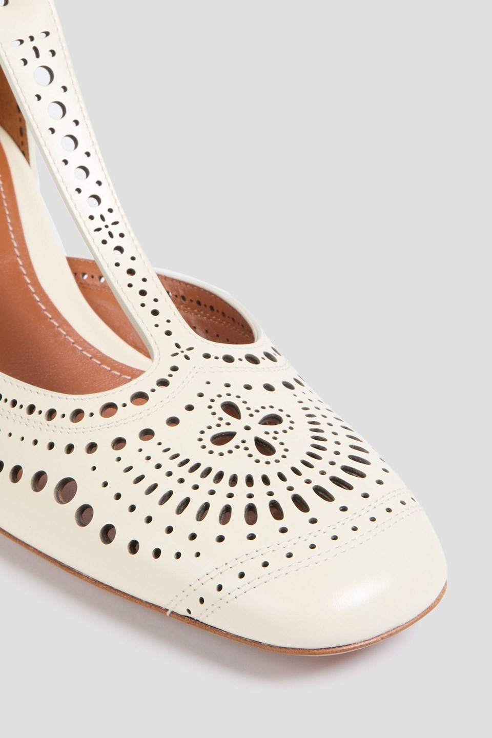 Zimmermann Eliot Laser-cut Leather Pumps
