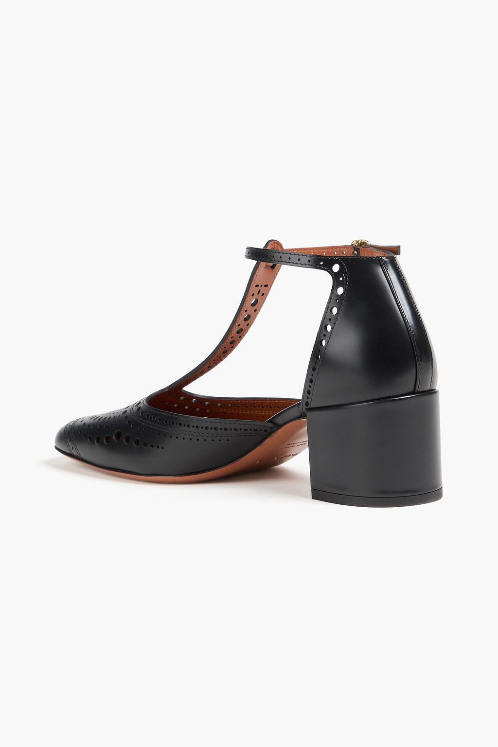 ZIMMERMANN Laser-cut leather pumps
