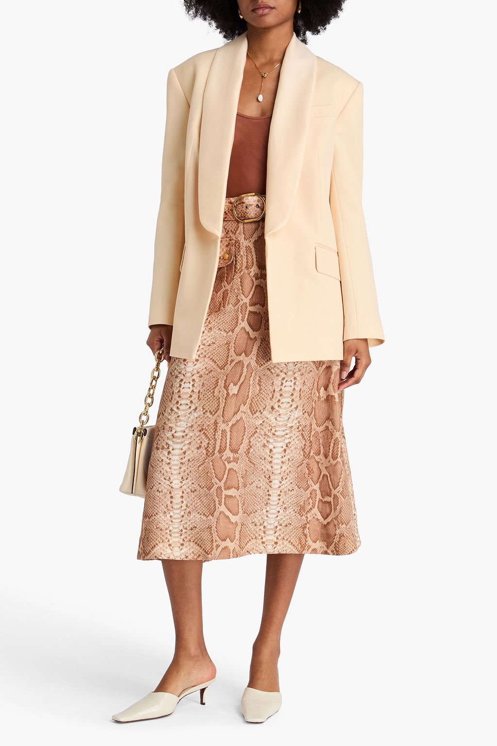 ZIMMERMANN Grain de poudre wool-blend blazer