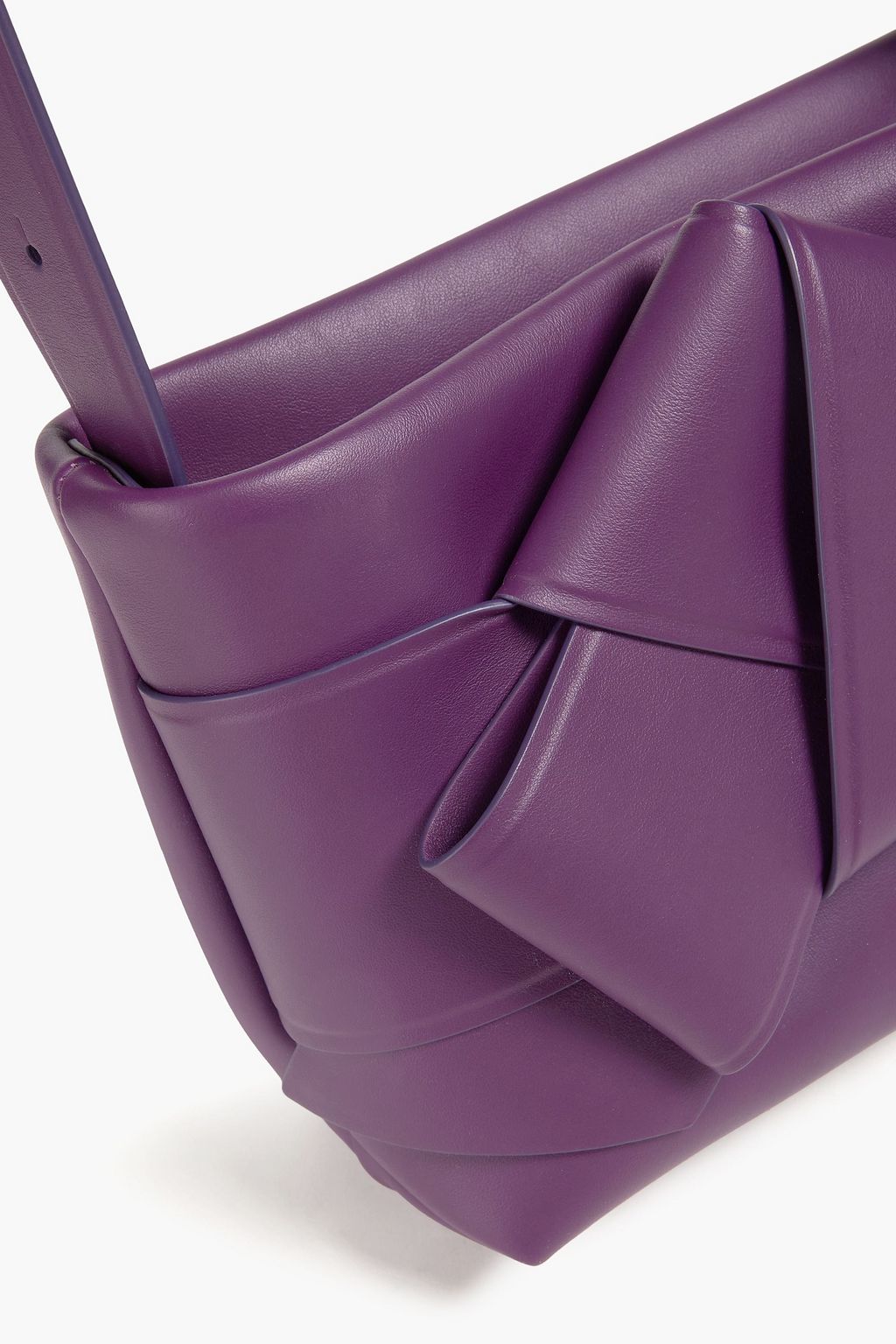 ACNE STUDIOS حقيبة كتف موسوبي من الجلد