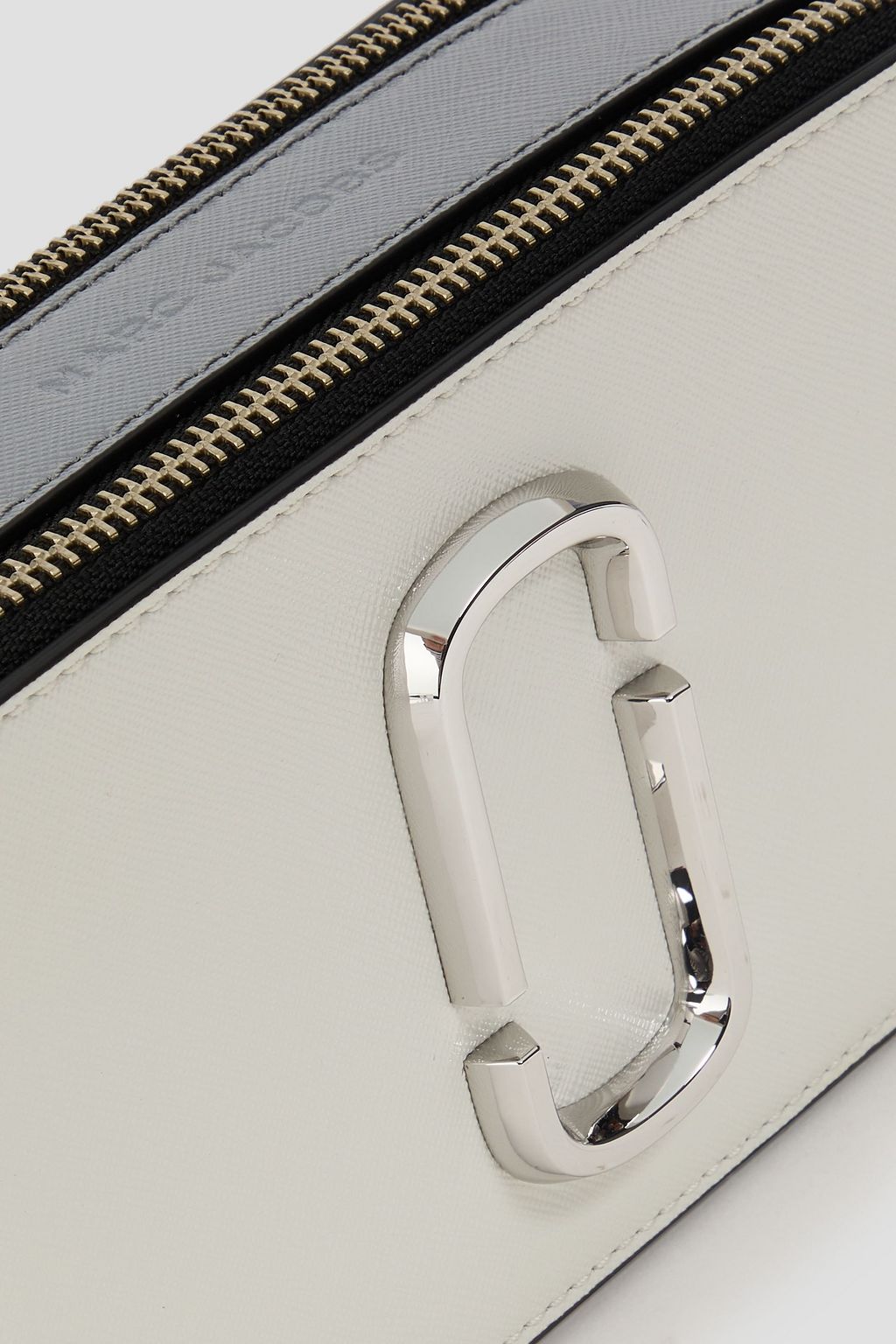 MARC JACOBS Snapshot textured-leather shoulder bag