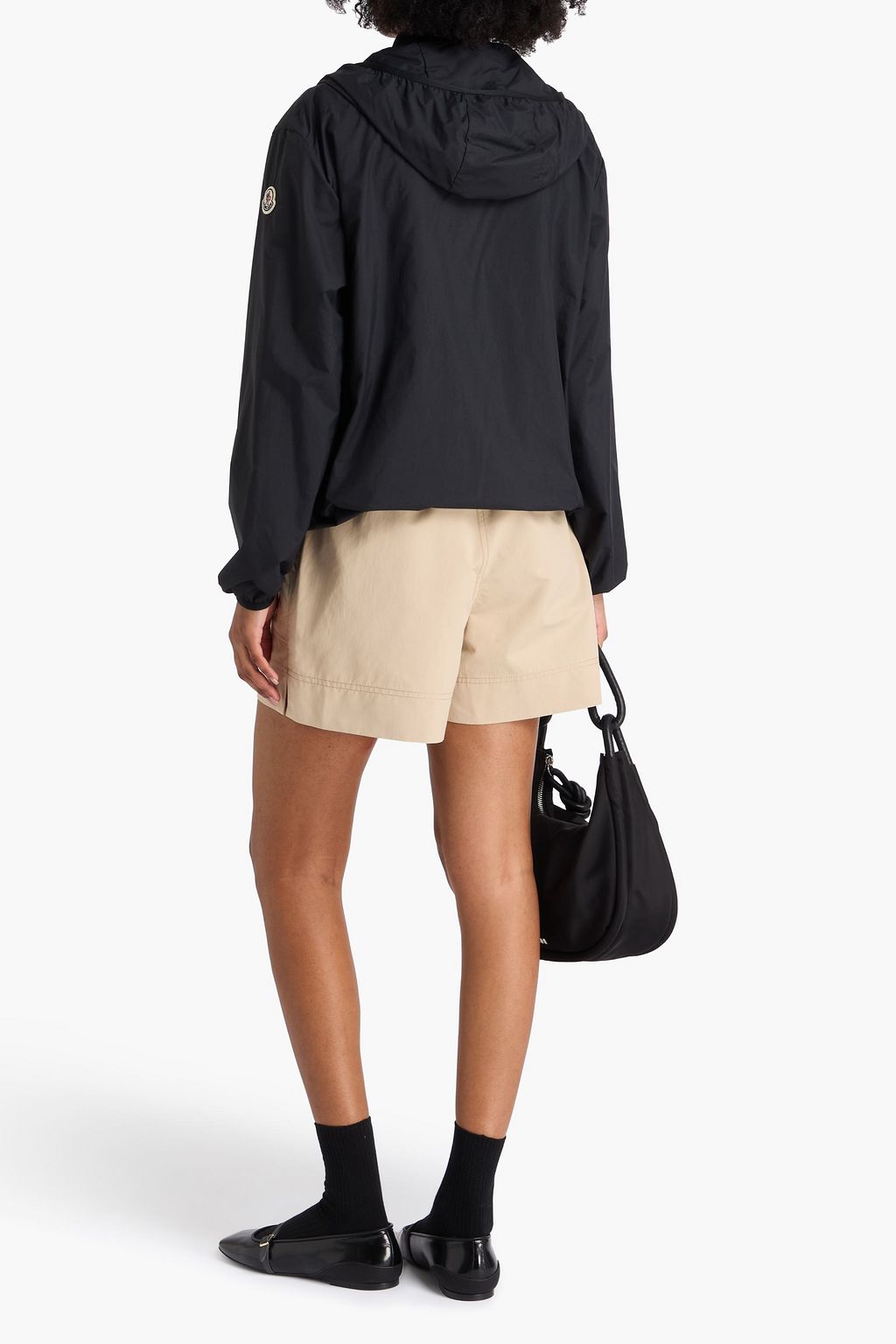 MONCLER Shell hooded jacket