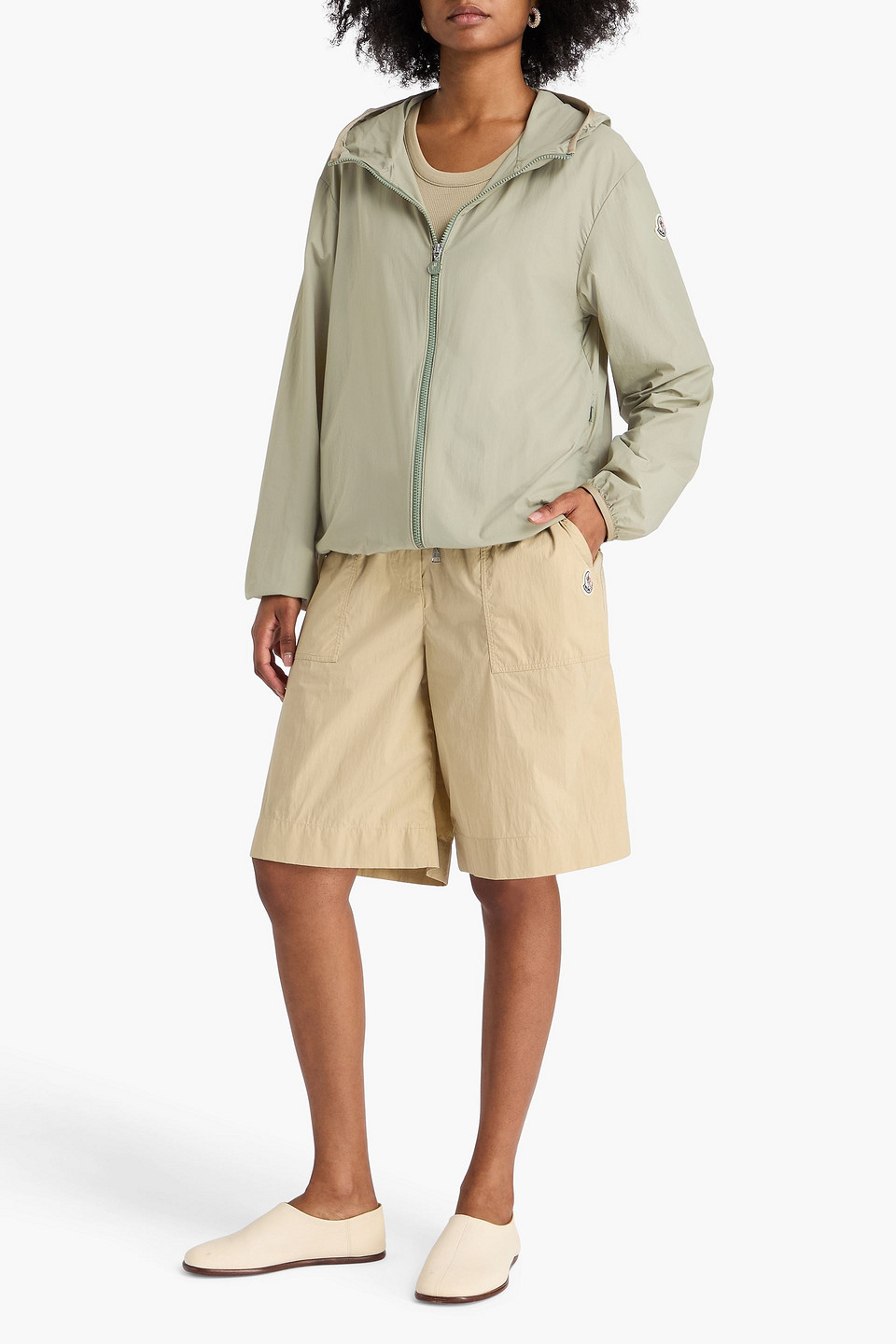  Moncler - Fegeo Shell Hooded Jacket - Green - 2 