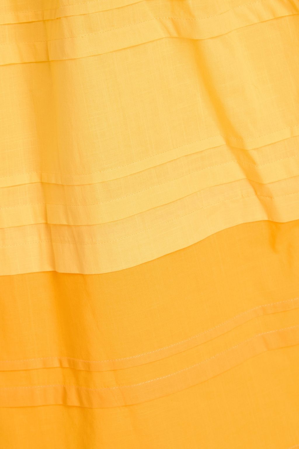 STAUD Minikleid „Marion“ aus Baumwollmusselin mit Biesen