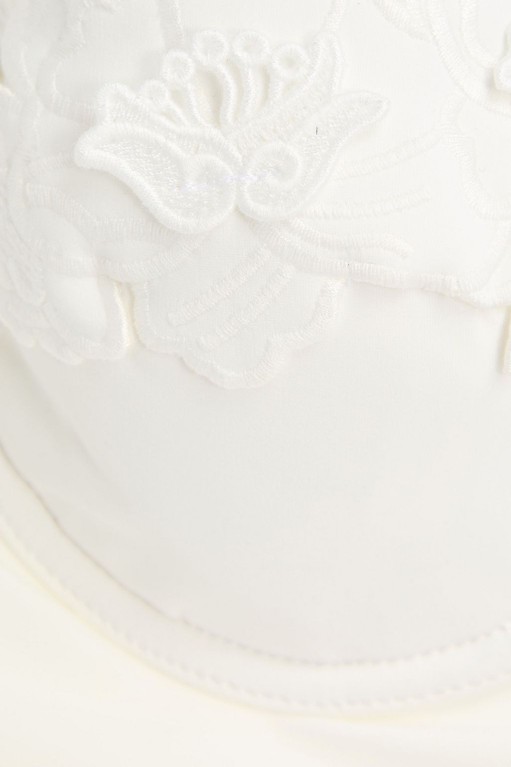 ZIMMERMANN Embroidered bandeau swimsuit