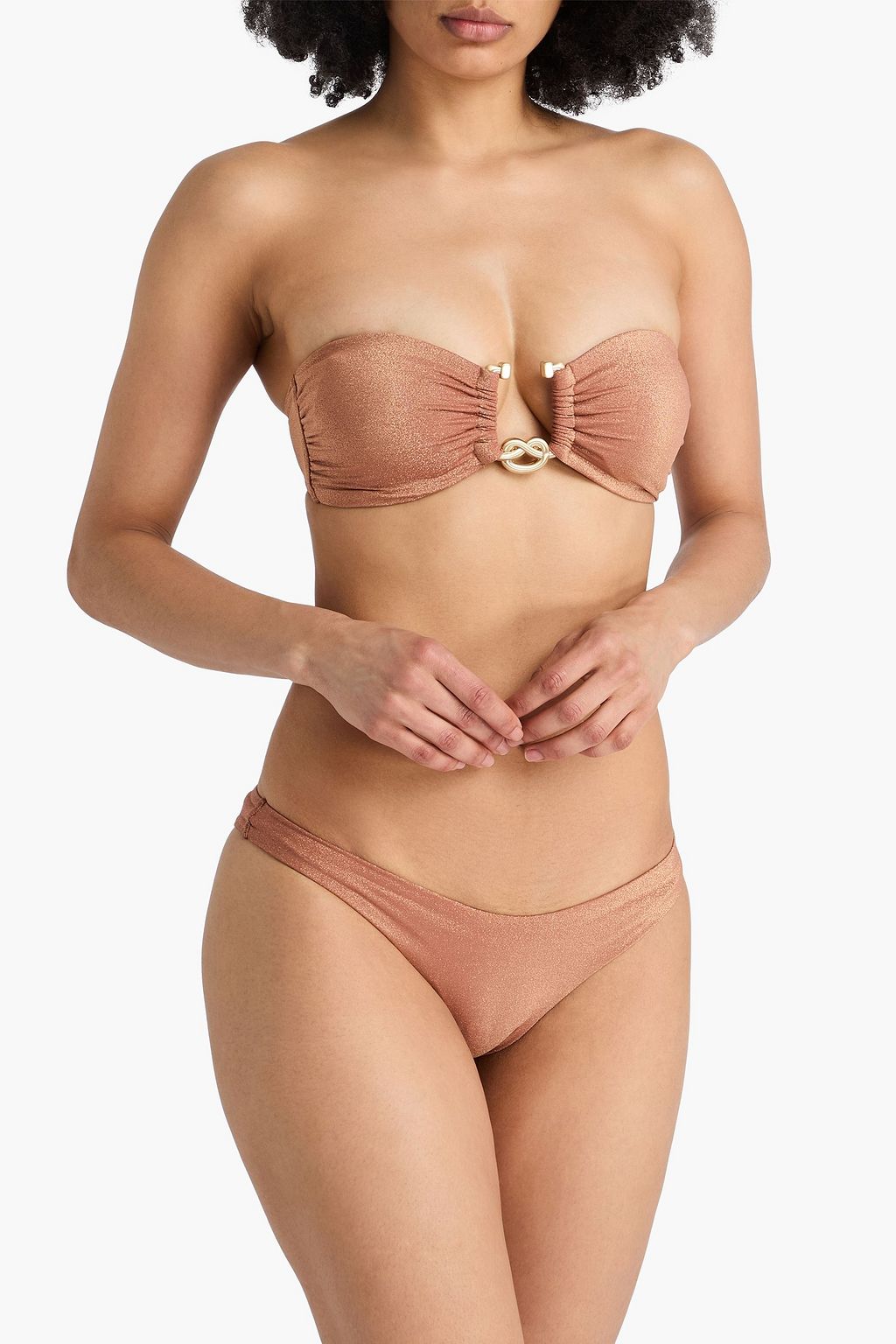 ZIMMERMANN بيكيني بتصميم باندو مزركش