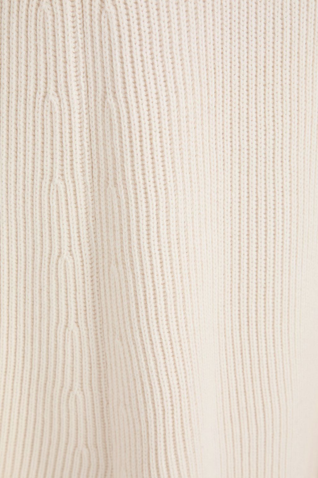 ZIMMERMANN リブ編みウール ミディスカート