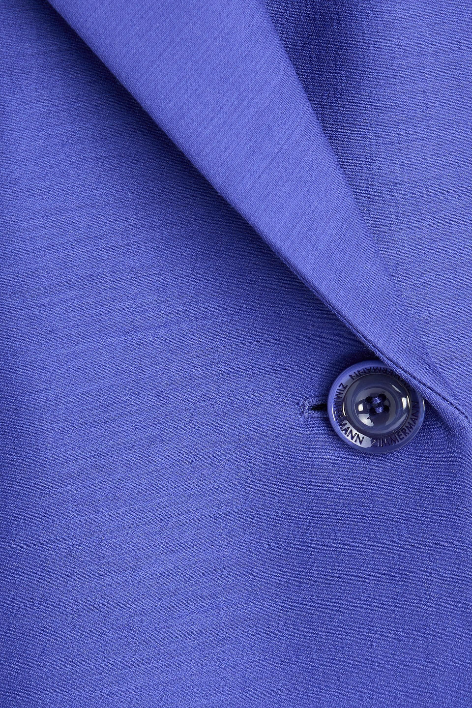 Zimmermann Doppelreihiger Blazer Aus Einer Woll-seidenmischung In Blue