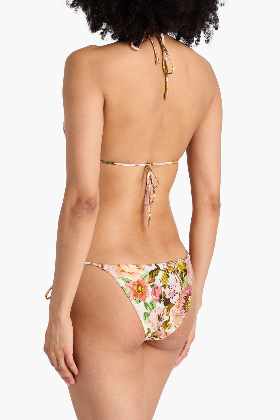  Zimmermann - Triangel-bikini Mit Floralem Print - Bunt - 0 