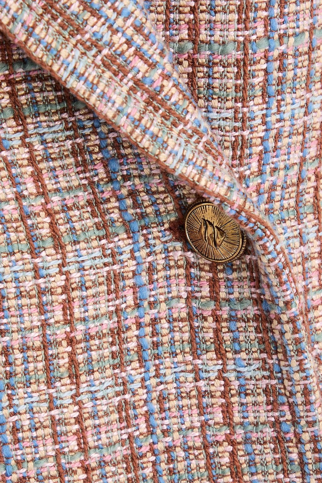 ZIMMERMANN Double-breasted tweed blazer
