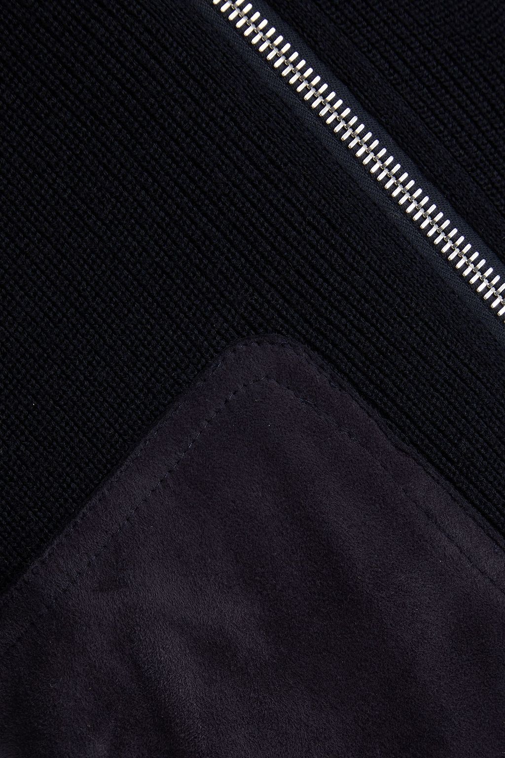 MONCLER Cotton and cashmere-blend cardigan