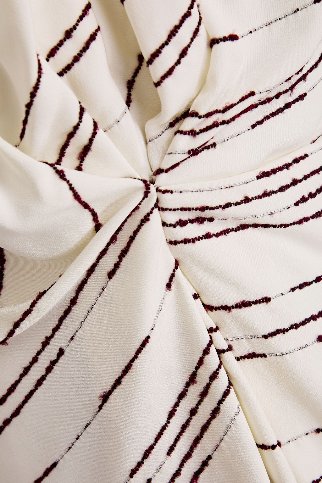 PROENZA SCHOULER Stella gathered printed twill top