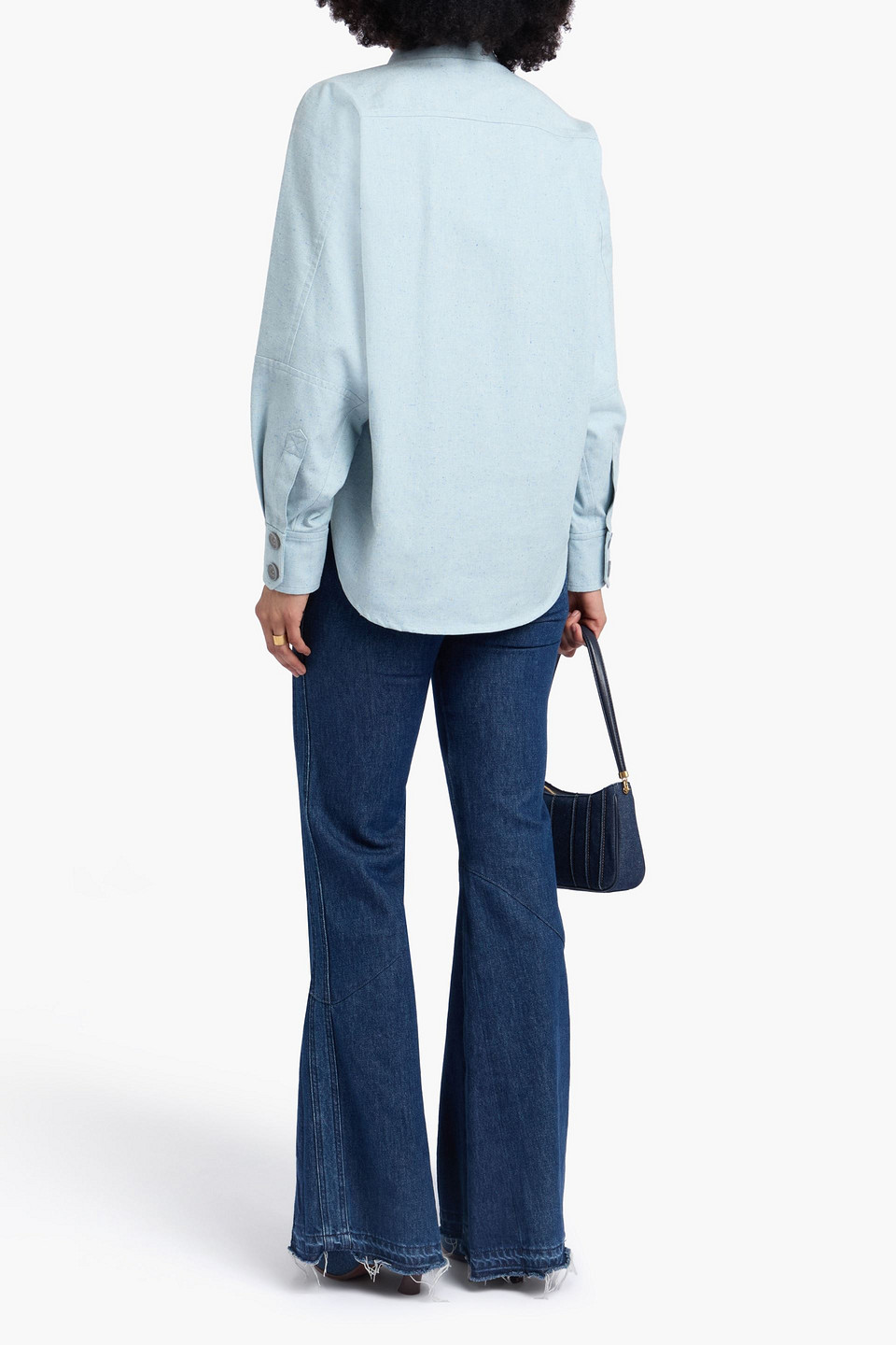 Zimmermann Donegal Cotton And Silk-blend Shirt